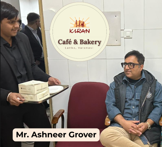 Customized Kiran Cafe & Bakery refreshment boxes presented during the IIT BHU E-Summit activation